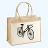 Cotton Pocket Jute Shopper Thumbnail