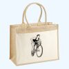 Cotton Pocket Jute Shopper Thumbnail