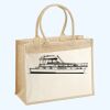 Cotton Pocket Jute Shopper Thumbnail