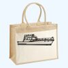 Cotton Pocket Jute Shopper Thumbnail