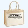 Cotton Pocket Jute Shopper Thumbnail