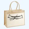 Cotton Pocket Jute Shopper Thumbnail