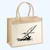 Cotton Pocket Jute Shopper Thumbnail