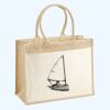 Cotton Pocket Jute Shopper Thumbnail