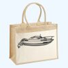 Cotton Pocket Jute Shopper Thumbnail