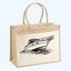 Cotton Pocket Jute Shopper Thumbnail
