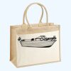 Cotton Pocket Jute Shopper Thumbnail