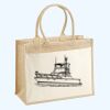 Cotton Pocket Jute Shopper Thumbnail