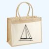Cotton Pocket Jute Shopper Thumbnail
