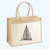 Cotton Pocket Jute Shopper Thumbnail
