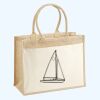 Cotton Pocket Jute Shopper Thumbnail