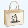 Cotton Pocket Jute Shopper Thumbnail