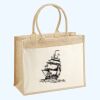 Cotton Pocket Jute Shopper Thumbnail