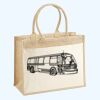 Cotton Pocket Jute Shopper Thumbnail