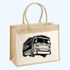 Cotton Pocket Jute Shopper Thumbnail