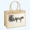 Cotton Pocket Jute Shopper Thumbnail