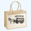 Cotton Pocket Jute Shopper Thumbnail
