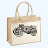 Cotton Pocket Jute Shopper Thumbnail