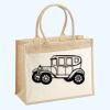 Cotton Pocket Jute Shopper Thumbnail