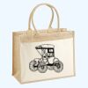 Cotton Pocket Jute Shopper Thumbnail