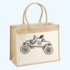 Cotton Pocket Jute Shopper Thumbnail