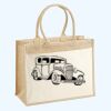 Cotton Pocket Jute Shopper Thumbnail