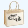 Cotton Pocket Jute Shopper Thumbnail