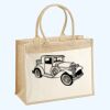 Cotton Pocket Jute Shopper Thumbnail