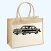 Cotton Pocket Jute Shopper Thumbnail