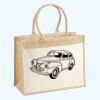 Cotton Pocket Jute Shopper Thumbnail