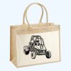 Cotton Pocket Jute Shopper Thumbnail