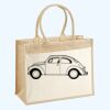 Cotton Pocket Jute Shopper Thumbnail