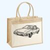 Cotton Pocket Jute Shopper Thumbnail