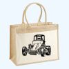 Cotton Pocket Jute Shopper Thumbnail