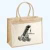 Cotton Pocket Jute Shopper Thumbnail