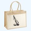 Cotton Pocket Jute Shopper Thumbnail