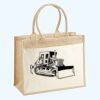 Cotton Pocket Jute Shopper Thumbnail