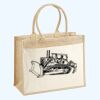 Cotton Pocket Jute Shopper Thumbnail