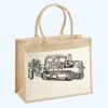 Cotton Pocket Jute Shopper Thumbnail