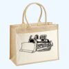 Cotton Pocket Jute Shopper Thumbnail