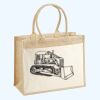 Cotton Pocket Jute Shopper Thumbnail