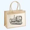 Cotton Pocket Jute Shopper Thumbnail