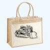 Cotton Pocket Jute Shopper Thumbnail