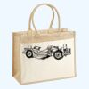 Cotton Pocket Jute Shopper Thumbnail