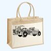 Cotton Pocket Jute Shopper Thumbnail