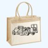 Cotton Pocket Jute Shopper Thumbnail