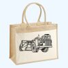 Cotton Pocket Jute Shopper Thumbnail