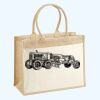 Cotton Pocket Jute Shopper Thumbnail