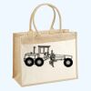 Cotton Pocket Jute Shopper Thumbnail