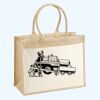 Cotton Pocket Jute Shopper Thumbnail